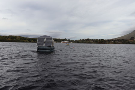New data buoy deployed at Lough Furnace to strengthen climate change monitoring and guide climate action