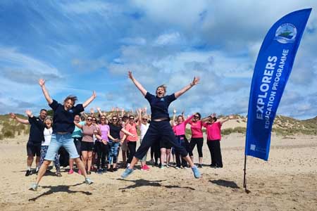 Marine Institute's Explorers Teachers Training course gets star approval from teachers in Brittas Bay Wicklow. Photographer Cushla Dromgool-ReganBrittas Bay Wicklow. Photographer Cushla Dromgool-Regan