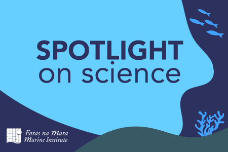 Spotlight on Science graphic flier in branded colors