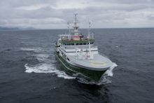 RV Celtic Explorer at sea