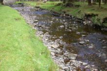 Goulaun river which drain towards Lough Feeagh, Newport, Co. Mayo. Photo Cr Elvira De Eyto