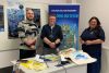 Celebrating a decade of ocean education! Dr Thomas McLoughlin (DCU), Dr Nóirín Burke (Explorers Education Programme), and Dr Usher commemorate the partnership that has brought marine science to over 1,000 pre-service teachers.