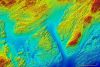 Sample of updated gridded bathymetry surfaces (Tramore Bay)