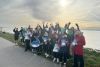 Chríochnaigh Tara Noonan Uasal (Clár Oideachais na dTaiscéalaithe) agus an léachtóir cúnta Sarah Murray (Institiúid Oideachais Marino) an turas allamuigh Explorers Wild about Wildlife ar an gCladach in Oileán an Tairbh le múinteoirí faoi oiliúint sa 4ú Bliain in Institiúid Oideachais Marino, Baile Átha Cliath.