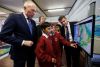 Minister Timmy Dooley TD and Marine Institute CEO Dr Rick Officer mark 20 years of the Explorers Education Programme that has helped thousands of children understand the vital connection between our lives and the sea. The milestone was celebrated at the launch of ‘Our Ocean, Our Future,’ a new suite of resources bringing Marine Spatial Planning and ocean literacy to schools nationwide, at St Conaires National School, Clare. Pic: Eamon Ward. 
